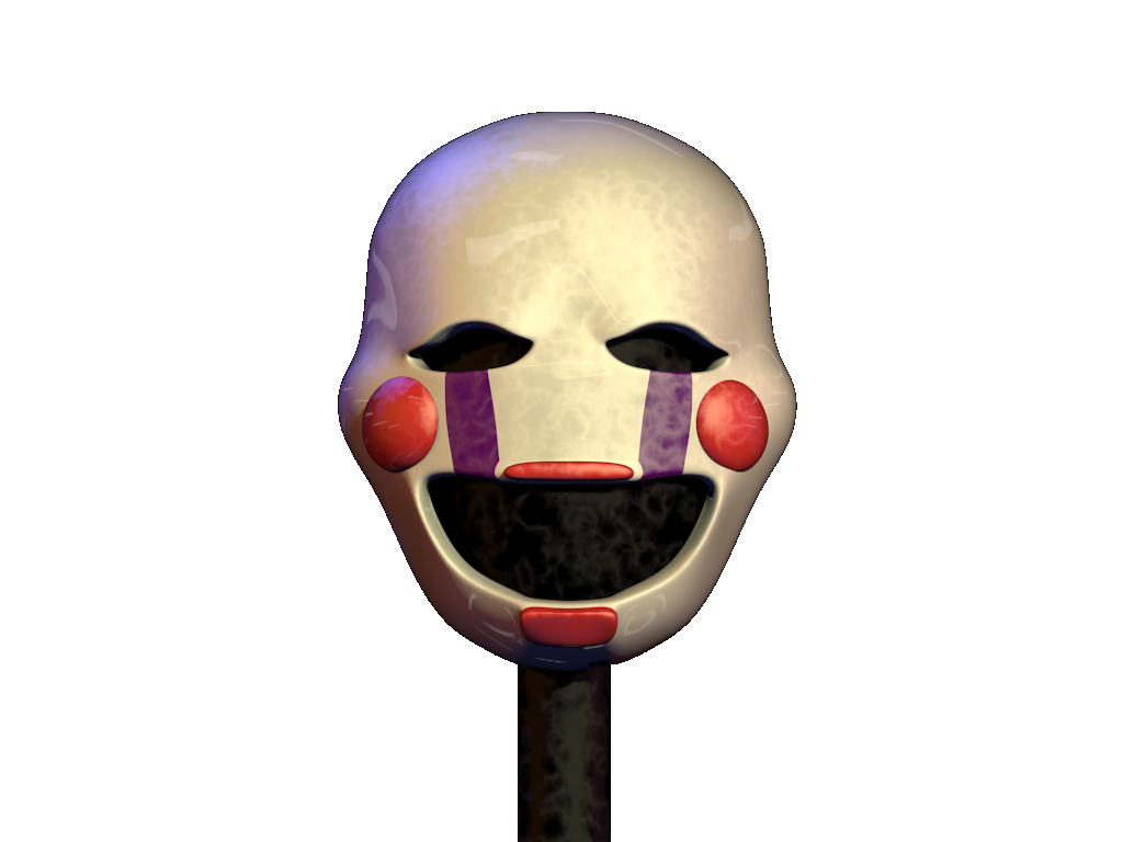 FNAF Nightmarionette Puppet mask Night Marionette puppet Fiv