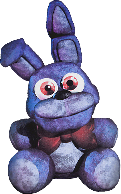 fnaf blacklight bonnie plush