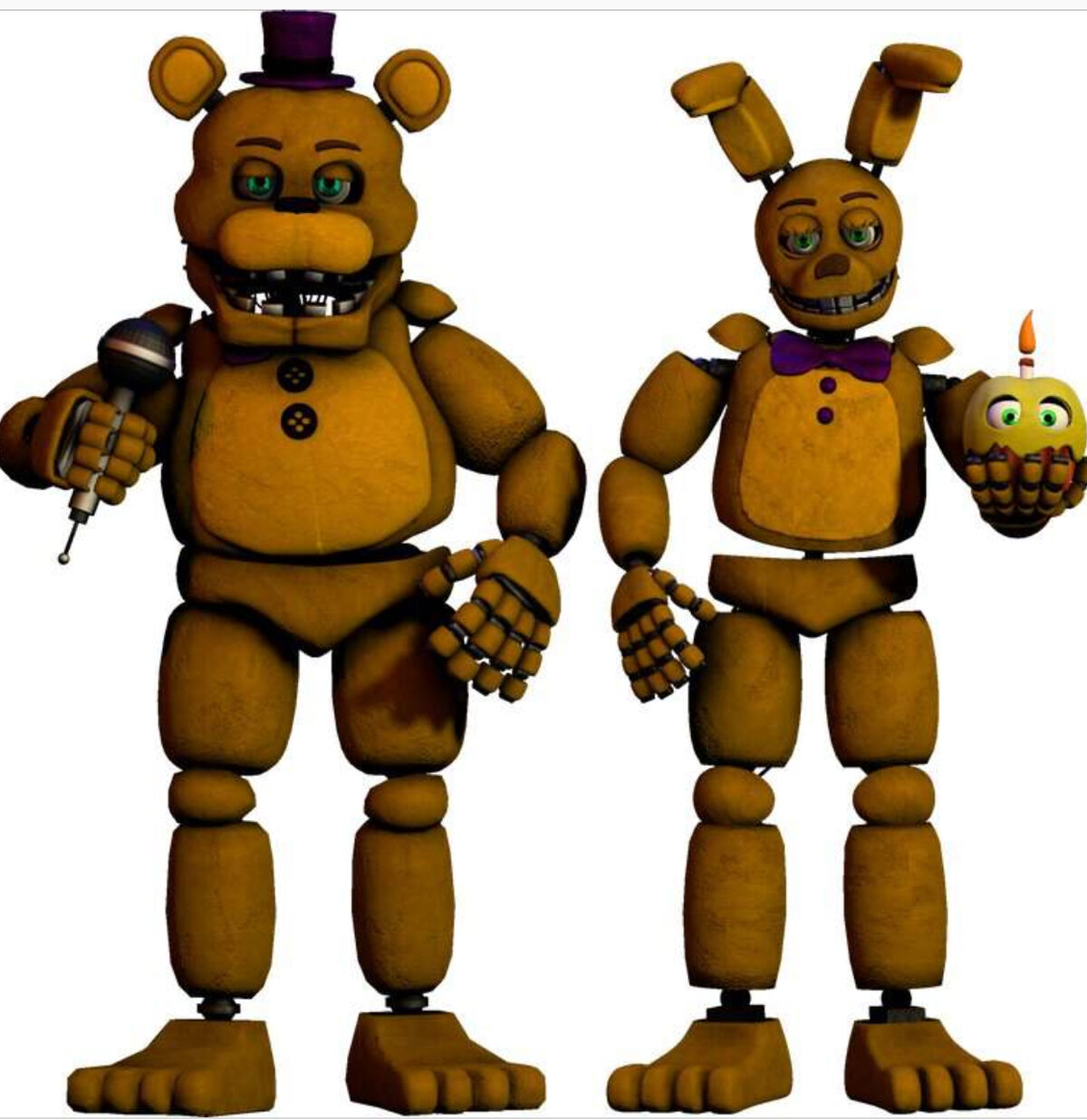 Fredbear and Springbonnie Fnef Wiki Fandom