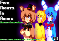 VISITING the FNaF ANIME GIRLS in A NEW LOCATION! (FNIA: Expanded Night 1) 