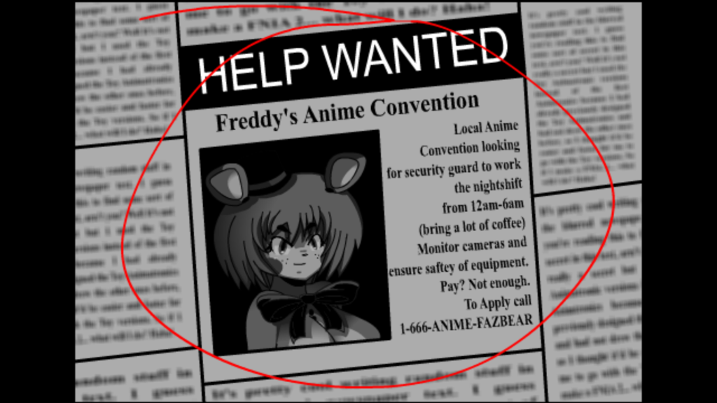 Five Nights at Freddy's  Five nights at anime, Five nights at