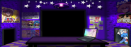 Mangle and Bonnie looking at the player from the right vent of the Office (FNiA2)