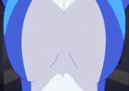 Bonnie's current jumpscare in FNiA where she quickly moves her breasts up and down rapidly in front of the player