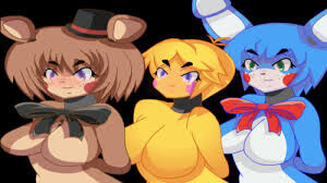 the FNaF ANIME GIRLS introduce FOXY and MANGLE! (FNIA: Expanded