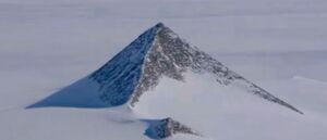 Antarctica pyramid like