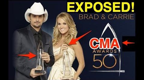 CMAs AWARDS 50 EXPOSED AS ILLUMINATI RITUAL ALSO Carrie Underwood - Dirty Laundry BUSTED!