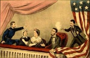 Lincoln getting shot