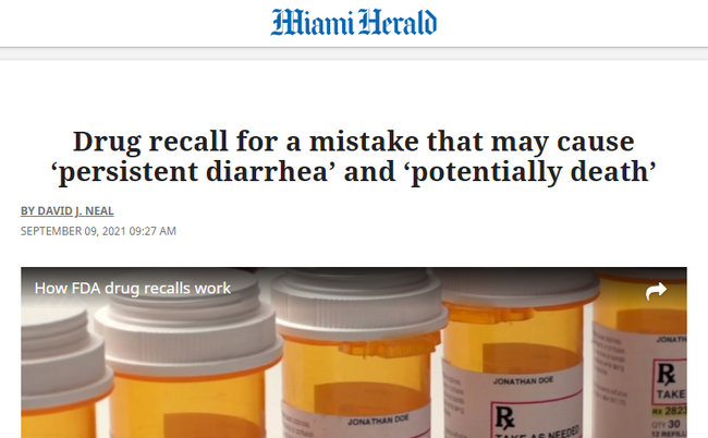 DrugRecall