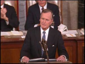 Before_a_Joint_Session_of_Congress_-_11_September_1990_-Historical_Speeches_TV-