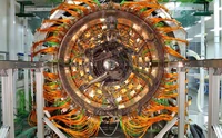Overlay on particle collider