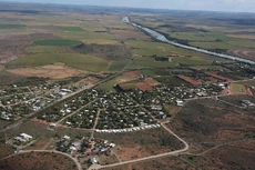 Aerial view of Orania