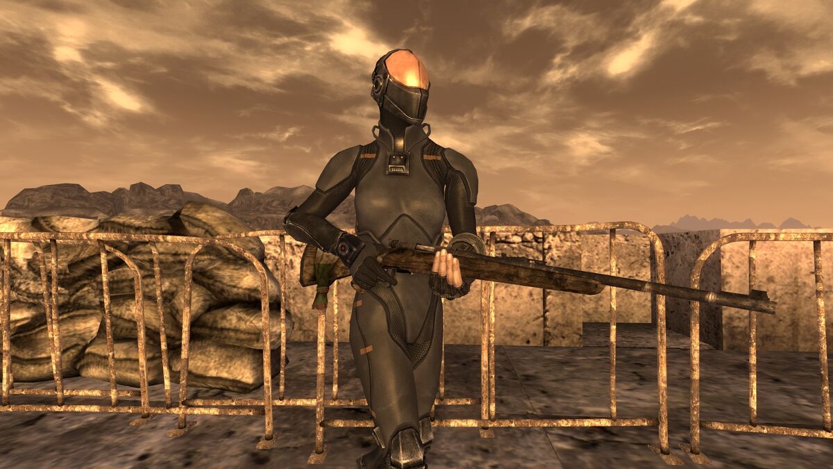 Holster gear refitted for T6M Chinese stealth suit at Fallout New Vegas -  mods and community