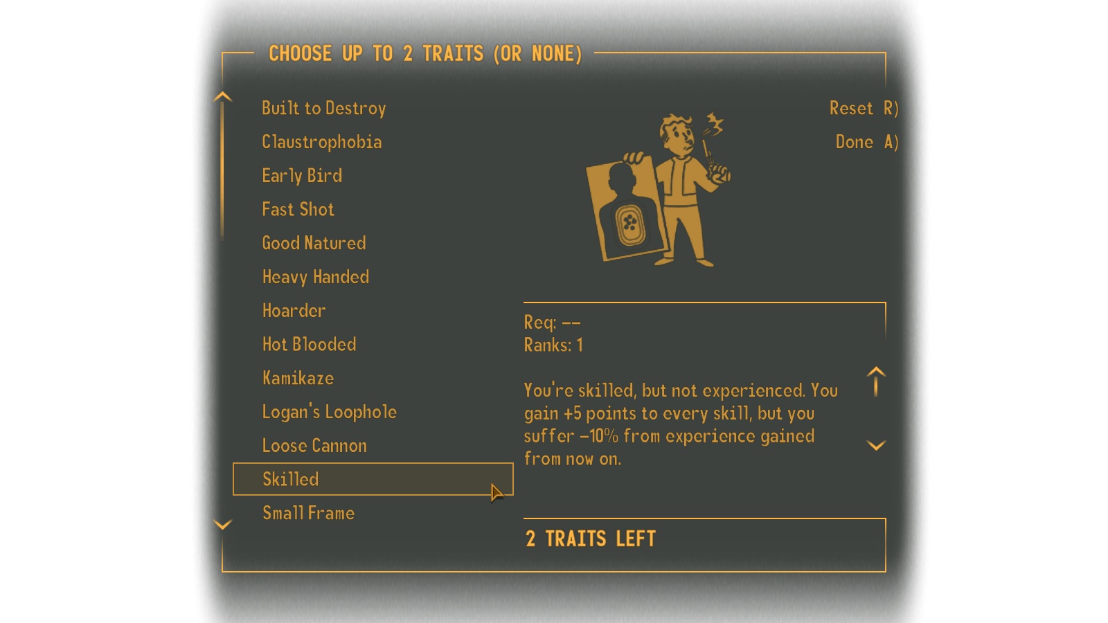 ST Traits and Perks at Fallout New Vegas - mods and community