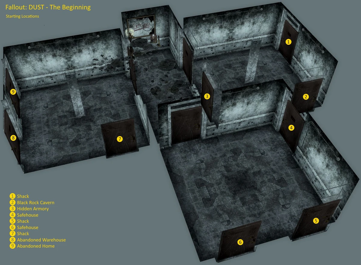 Starting Locations Fallout Dust Wikia Fandom