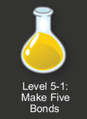 Level 5-1: Make Four Bonds