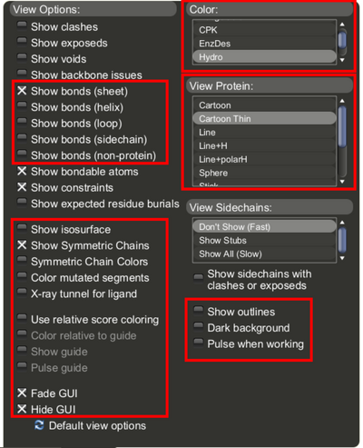 ViewMenu advanced trimmed