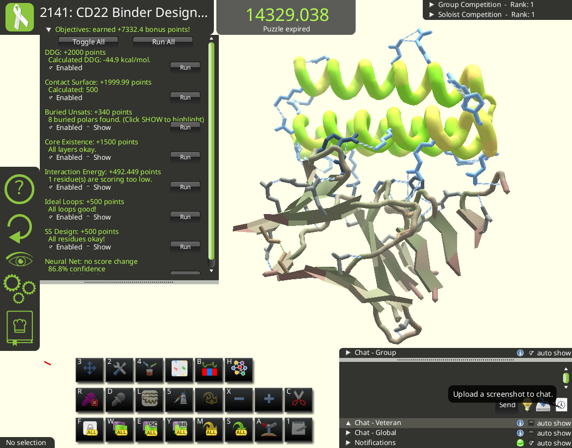 Puzzle 2141 | Foldit Wiki | Fandom