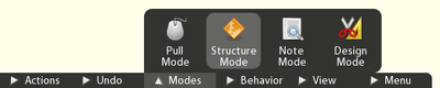 Menu Structure Mode