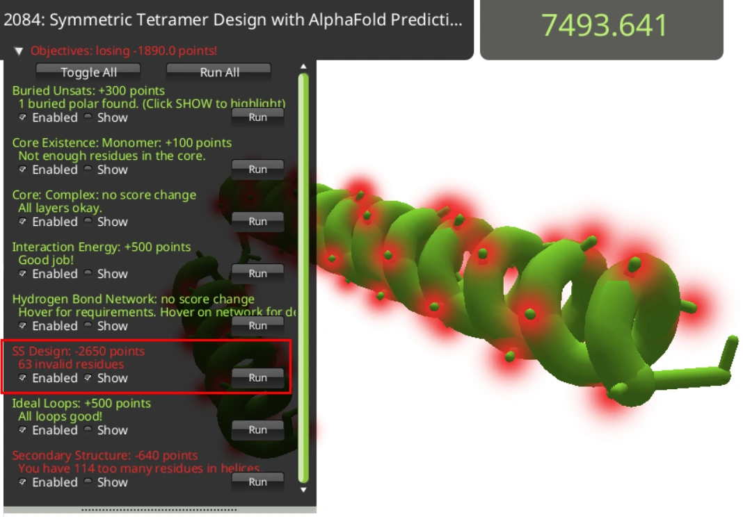 Objective/SS Design | Foldit Wiki | Fandom
