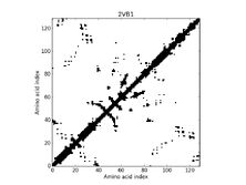 2VB1 - Contact Map