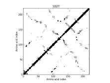 1D2T - Contact Map