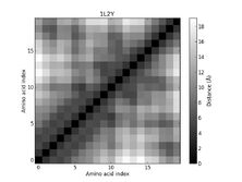 1L2Y - Distance Map 1