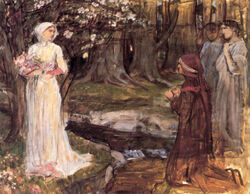 Waterhouse dante and beatrice