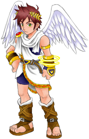kid icarus pit drawing