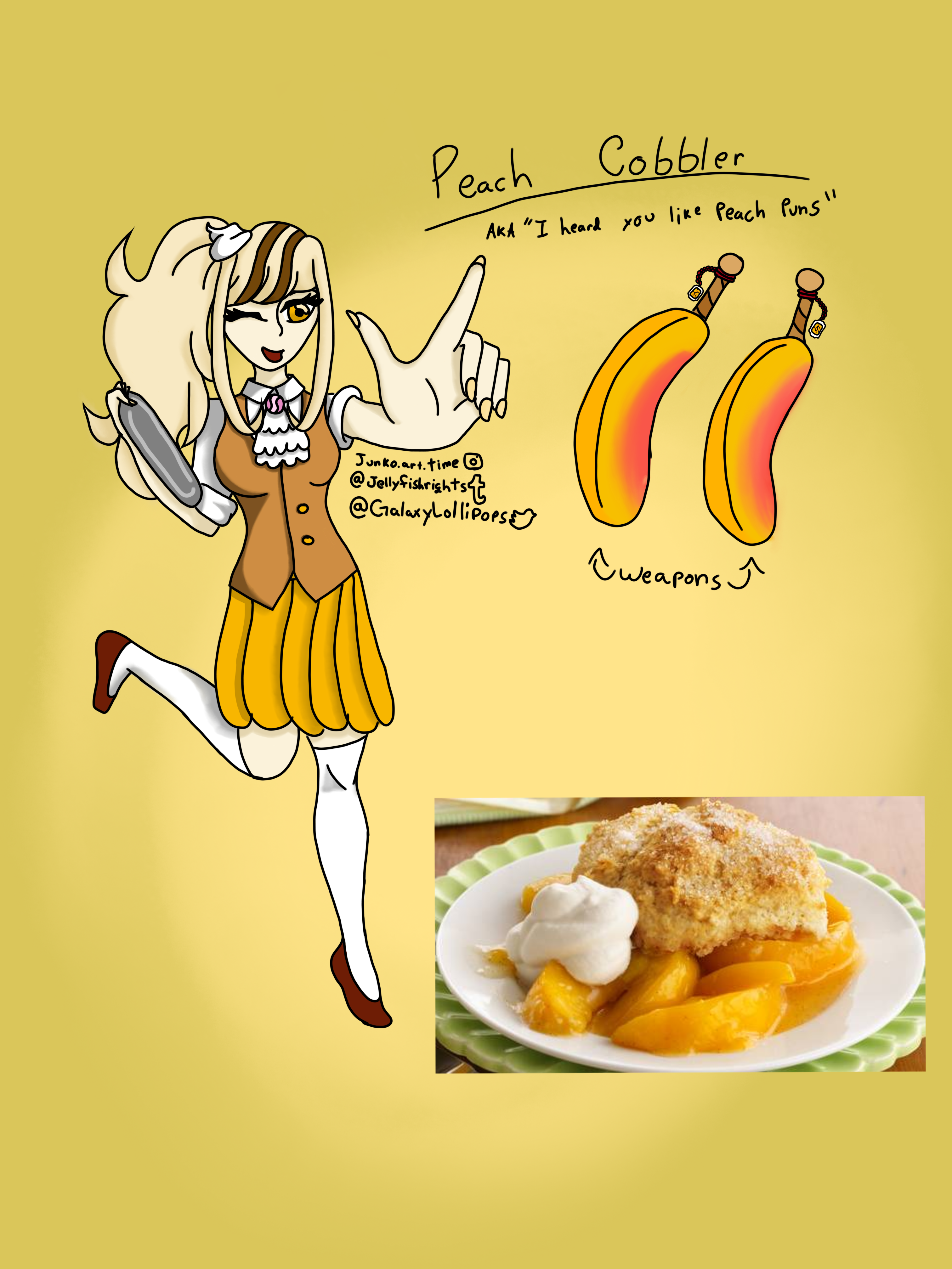 Peach Cobbler Food Fantasy Ocs Wiki Fandom