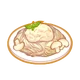 Dish-Mushroom Alfredo