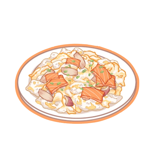 Salmon Fried Rice Food Fantasy Wiki Fandom