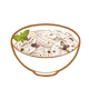 Dish-Black Fungus Congee