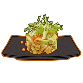 Dish-Avocado Salad
