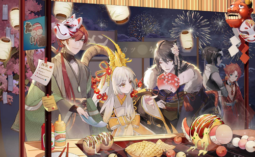 From JP Server Second Anniversary Event (With Matsutake Dobinmushi, Osechi, Mackerel Ichiyaboshi, and Mentaiko)