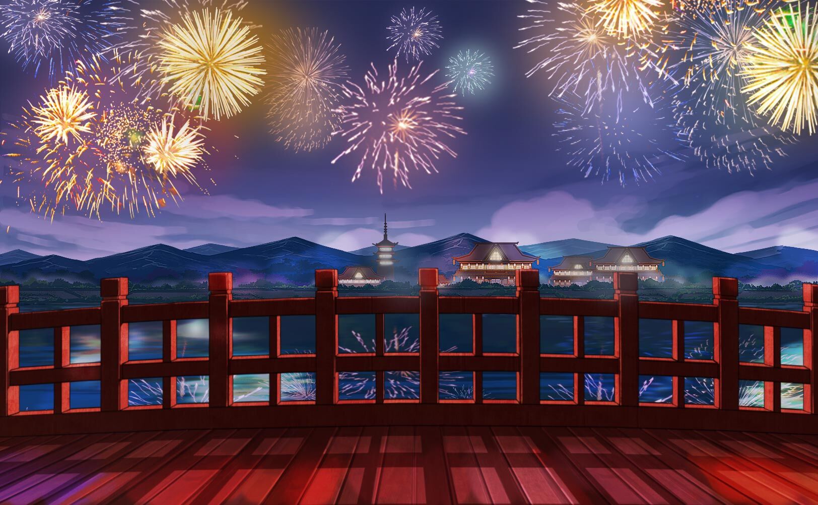 MikeHattsu Anime Journeys: Sound! Euphonium - Fireworks Festival Walk