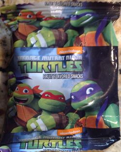 Betty Crocker Fruit Flavored Snacks, Teenage Mutant Ninja Turtles