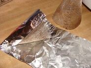 cover it in foil