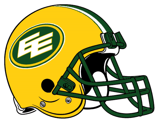 Puma CFL 2002 Team Issued Edmonton Elks Eskimos Football Jersey Uniform  Blank
