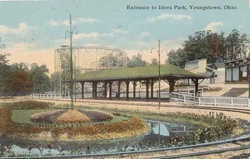 The entrance to Idora Park around 1910