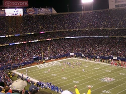 Giants Stadium during a December 17, 2005 game between the Giants and 