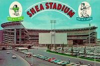 Shea postcard 1964