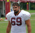 Jim Molinaro at Redskins training camp