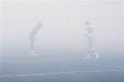 Fog Bowl: The Most Bizarre Game in NFL History