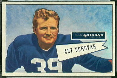 1958 Topps Football Card #106: Art Donovan