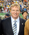 Roger Goodell at Super Bowl 43