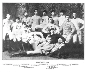 Princeton football team, 1884
