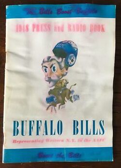 Lot Detail - 1948 BUFFALO BILLS ALL-AMERICAN FOOTBALL CONFERENCE TEAM  MAGAZINE AND 8/17/48 GAME PROGRAM VS. BROOKLYN DODGERS (BOTH RARE)