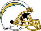 Los Angeles Chargers helmet