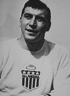 Alan Ameche drafted by the Baltimore Colts in 1955 