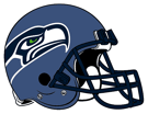 Seattle Seahawks helmet